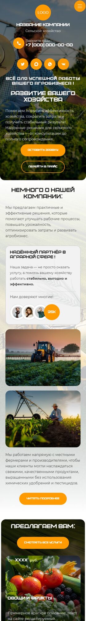 Мобильная версия дизайна № 105997