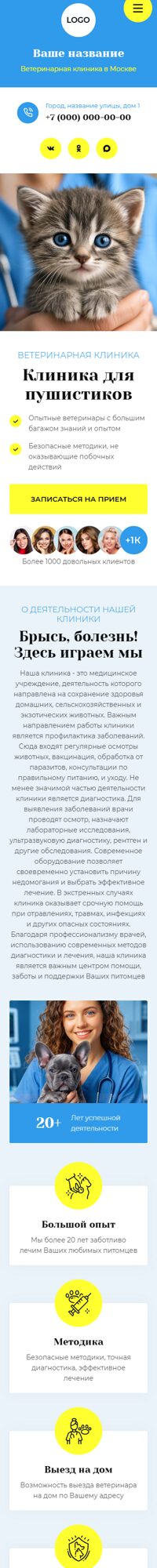 Мобильная версия дизайна № 107327
