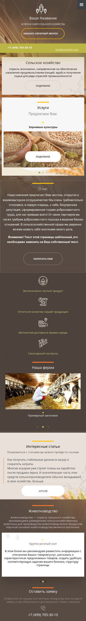 Мобильная версия дизайна № 79190