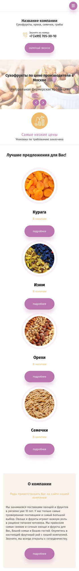 Мобильная версия дизайна № 80757