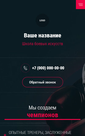 Мобильная версия дизайна № 82060