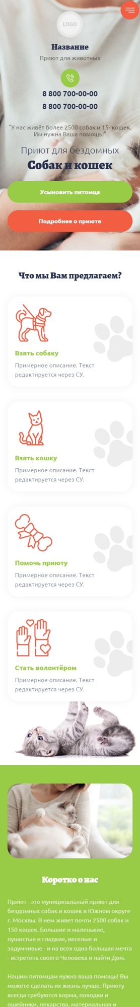 Мобильная версия дизайна № 84873