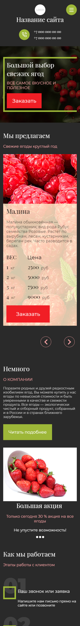 Мобильная версия дизайна № 86015