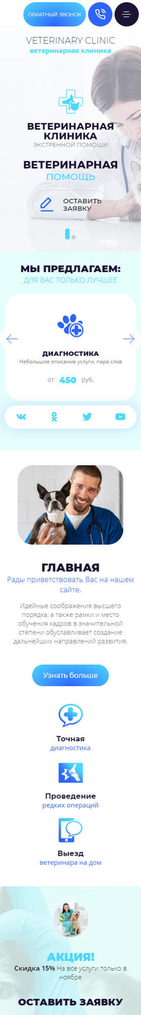Мобильная версия дизайна № 87360