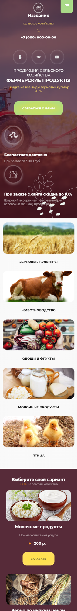 Мобильная версия дизайна № 88004