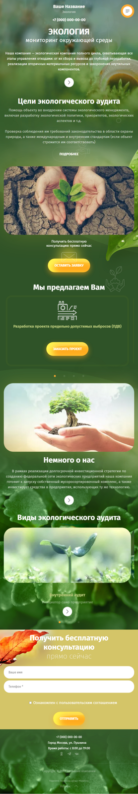 Мобильная версия дизайна № 89782