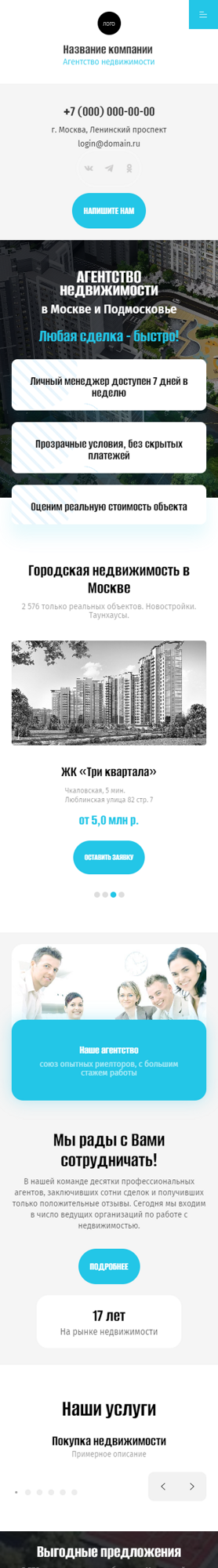 Мобильная версия дизайна № 94287