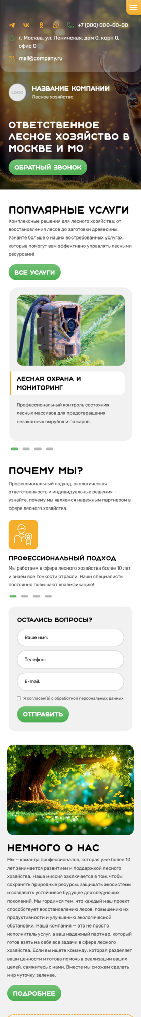 Мобильная версия дизайна № 100338