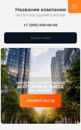 Мобильная версия дизайна № 100843