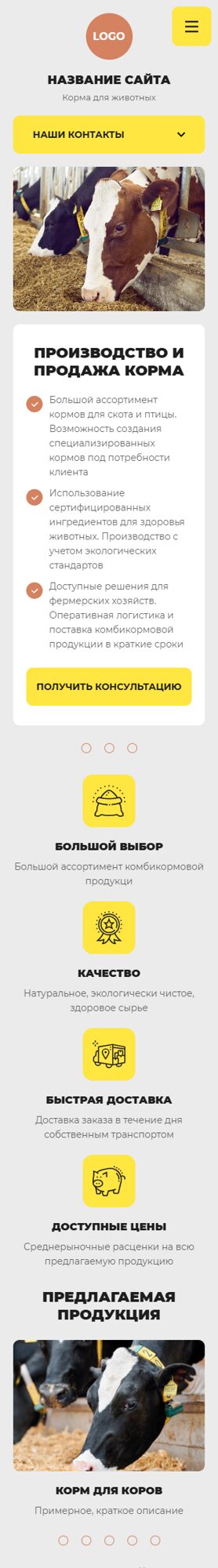 Мобильная версия дизайна № 100852