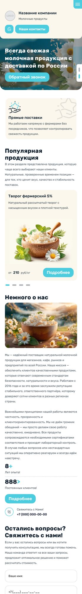 Мобильная версия дизайна № 101350