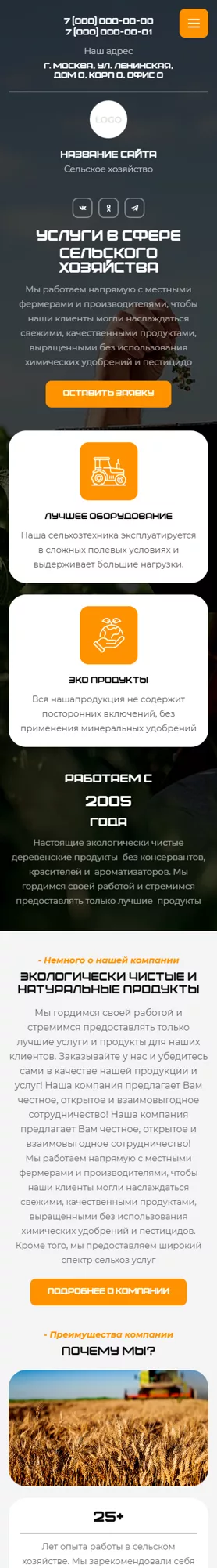 Мобильная версия дизайна № 101100