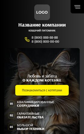 Мобильная версия дизайна № 101196